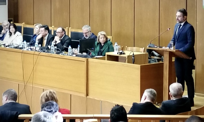Ομιλία Γιάννη Σαρακιώτη στη Γενική Συνέλευση της Ένωσης Δικαστών και Εισαγγελέων
