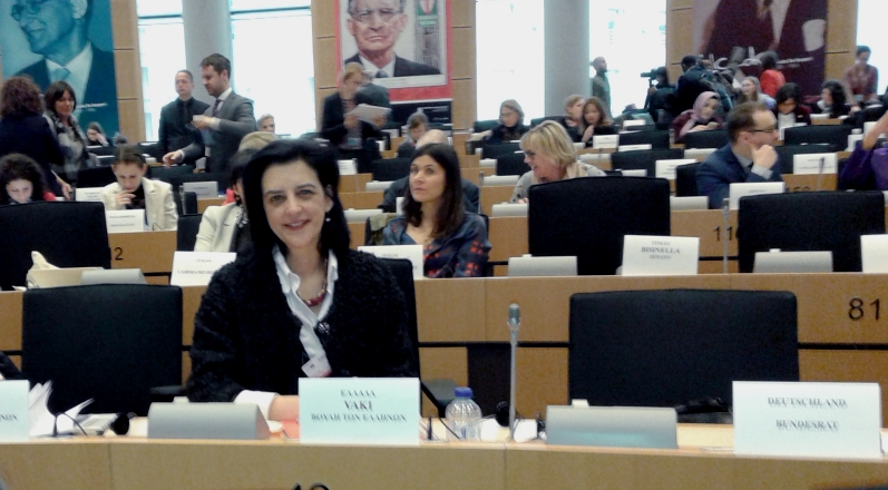 Τοποθέτηση Φ. Βάκη στη Διακοινοβουλευτική Συνεδρίαση στις Βρυξέλλες με θέμα «Γυναίκες Πρόσφυγες και Αιτούσες Άσυλο στην ΕΕ» 