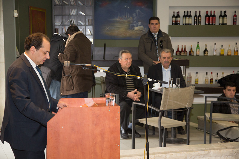 Πραγματοποιήθηκε η κεντρική ομιλία του υπουργού Υποδομών, Μεταφορών και Δικτύων Χ. Σπίρτζη στην Καρδίτσα