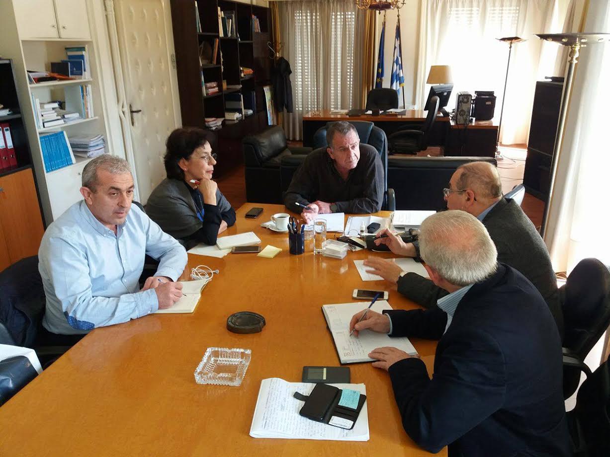 Συνάντηση βουλευτών Κρήτης του ΣΥΡΙΖΑ με τον Υπουργό Μεταναστευτικής Πολιτικής