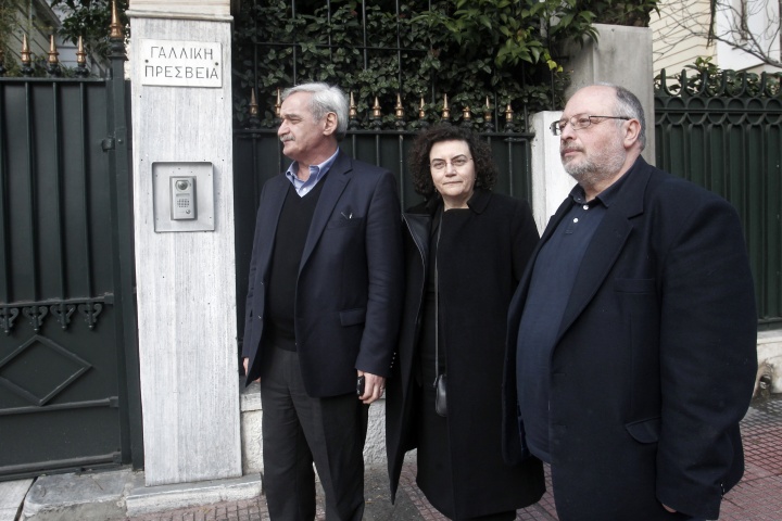 Επίσκεψη αντιπροσωπείας του ΣΥΡΙΖΑ στη Γαλλική Πρεσβεία
