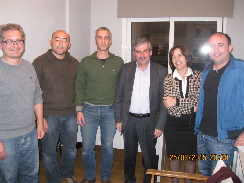 Συνάντηση βουλευτών Μεσσηνίας του ΣΥΡΙΖΑ με το προεδρείο της Ένωσης Υπαλλήλων Πυροσβεστικού Σώματος Ν. Μεσσηνίας