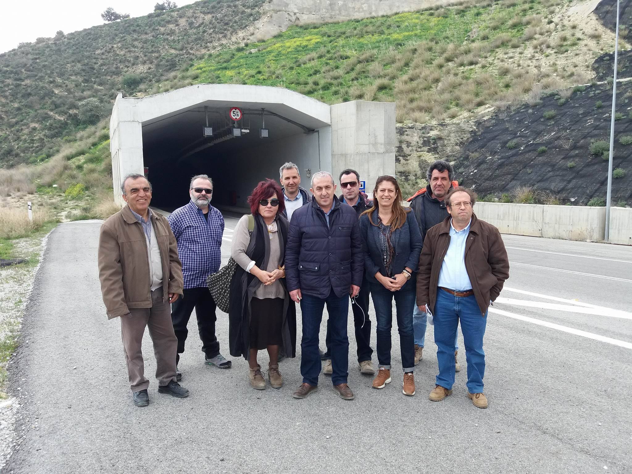 Επίσκεψη του Βαρδάκη Σωκράτη Βουλευτή ΣΥΡΙΖΑ Ν. Ηρακλείου στα έργα του δρόμου της Μεσαράς