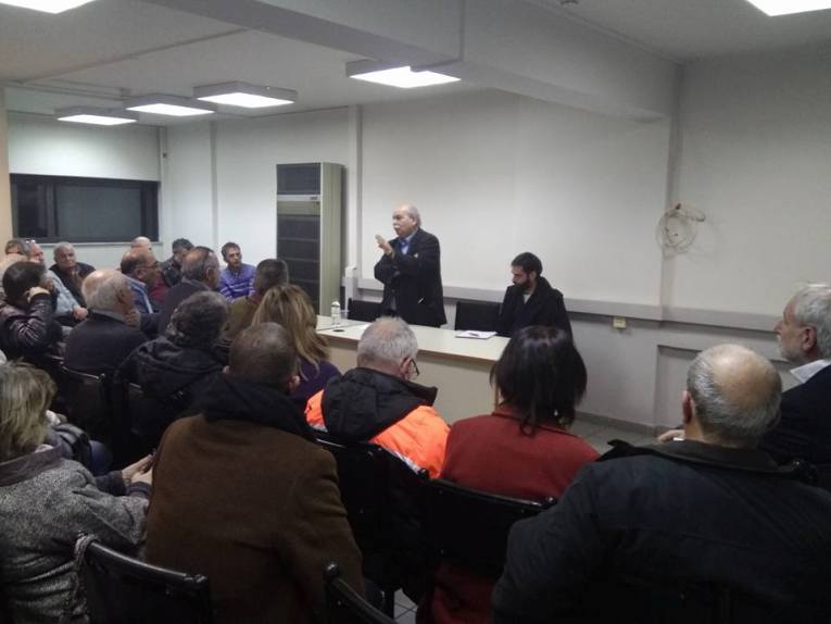 Ομιλία του Προέδρου της Βουλής, Νίκου Βούτση σε ανοιχτή εκδήλωση που διοργάνωσε η Οργάνωση Μελών ΣΥΡΙΖΑ Μεταξουργείου-Κεραμεικού