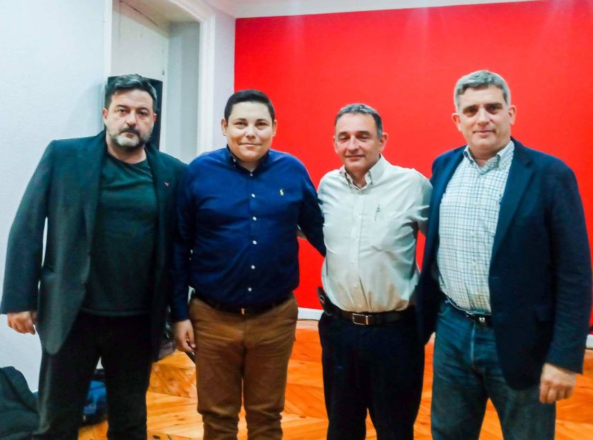 Meeting with Izquierda Unida, Podemos and Partido Comunista de España